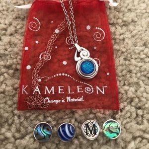 Kameleon Jewelry Necklace & JewelPops (Read Desc)